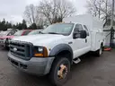 2006 Ford F-450 SD XL 2WD w/ 9ft Enclosed Utility Body, TOW AWAY (ID# 44424) (EF12) (26-0093) 477