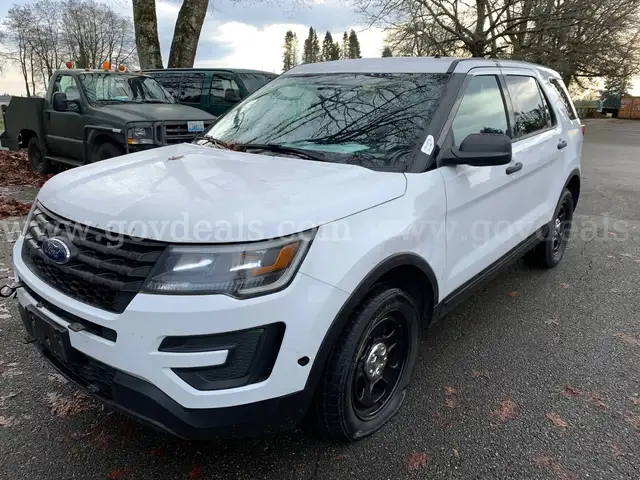 2018 Ford Explorer AWD Police Interceptor SUV *Tow-Away* (ID# 44443) (PRT) (25-4302) 225