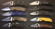 Spyderco & HK Knife Lot ~28 Units (ID# 44444) (TSA #3) (NO UPC) (10)