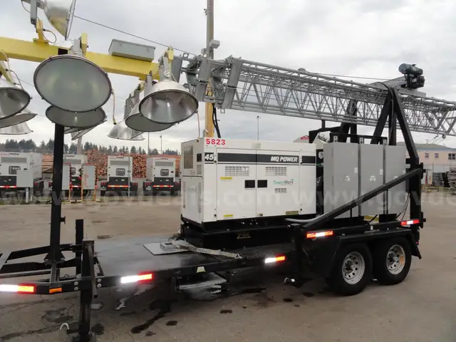 2012 TowerWorx MAG-Helios 18 Light Tower Trailer | 60' Max Height | Low Hours (ID #44531) (Off-Site) (26-0220) 43400