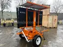 2023 Ver-Mac PCMS-3812 Full Matrix Message Board Trailer, Damaged, Not Towable (ID# 44533) (GVL) (25-2106) 405