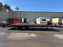 1990 Trail King TK40-2400 24ft Deckover Dovetail Trailer (ID# 44555) (GVL) (25-4647) 21804