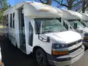 2010 Chevrolet Express G3500 Shuttle Bus 14 Passenger w/ Wheelchair Lift *Tow-Away* (ID# 44558) (PRT) (26-0167) 11700