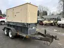 1996 Generac 96A01572-S 100 kW Diesel Generator Trailer (ID# 44622) (GVL) (25-4093) 405
