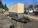 1996 Generac 96A01572-S 100 kW Diesel Generator Trailer (ID# 44624) (GVL) (25-4094) 405