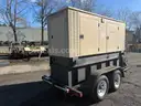 1996 Generac 96A01572-S 100 kW Diesel Generator Trailer (ID# 44624) (GVL) (25-4094) 405