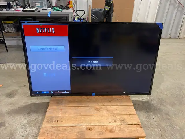 Two 70" Televisions & 65" OneScreen Touch Monitor  (ID #44666) (G06-1R) No UPC