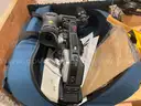 Assorted Cart of Electronic Items | HP Monitors | Headsets  (ID# 44705) (H04-1R) (No UPC)
