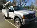 2005 Ford F-550 XL DRW Reg Cab Truck w/ Crane Service Body *Tow-Away* (ID# 44733) (FTL) (25-4409) 11700