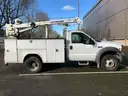 2005 Ford F-550 XL DRW Reg Cab Truck w/ Crane Service Body *Tow-Away* (ID# 44733) (FTL) (25-4409) 11700