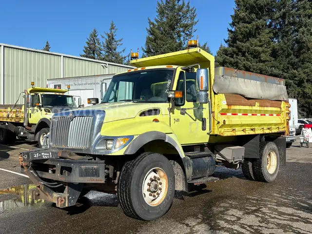2007 International 7400 SFA 4X2 Dump/Plow Truck with Monroe Spreader (ID# 44759) (E07) (25-0467)+ 405