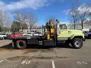 2001 International 2574 4x2 12ft Flatbed Truck w/ EFFER 170/2S Knuckle Boom Crane (ID# 44761) (E04) (25-4389) 405
