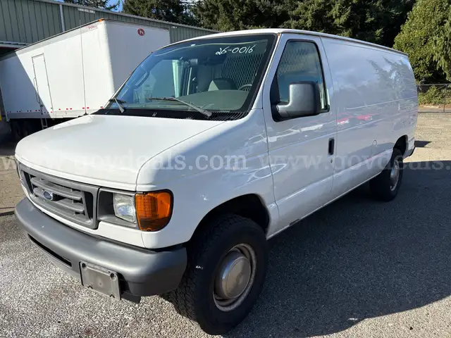 2003 Ford Econoline E350 Cargo Van, Low Miles! Under 86K (ID# 44763) (EF0) (26-0016) 23402