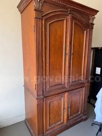 Wooden TV cabinet