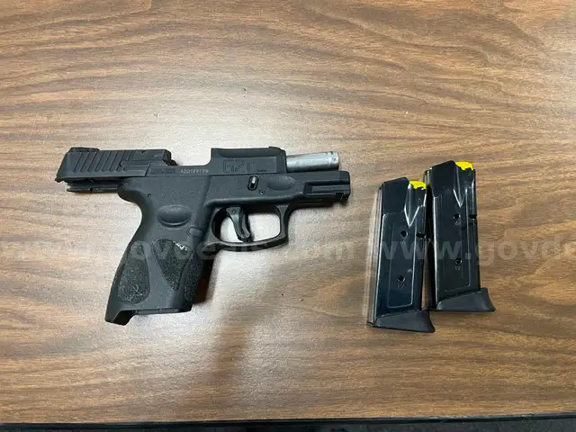 One Pistol Taurus G2C Confiscated Firearm