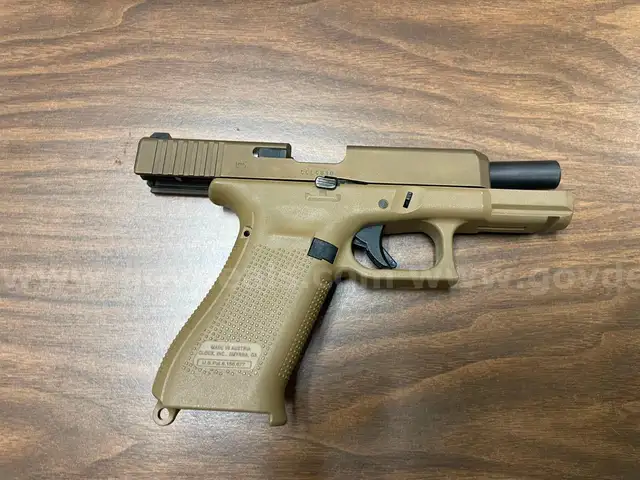 Confiscated Gun Glock 19