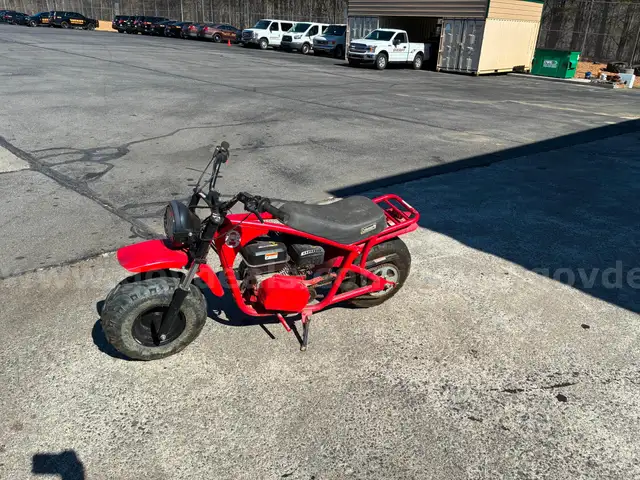 Colman Mini Bike Seized Motorcycle