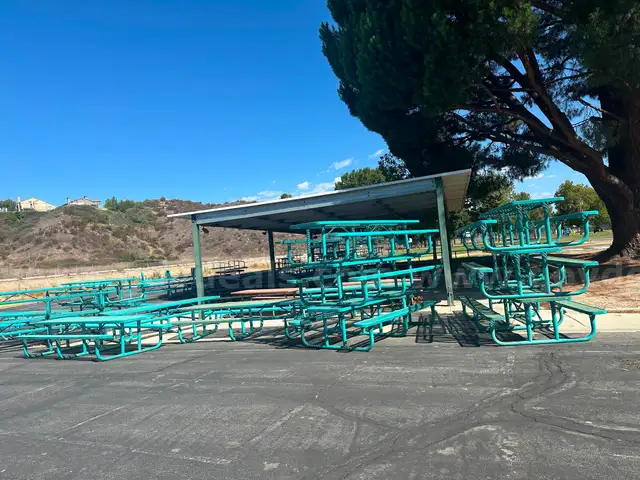 Lot of 19 Metal Tables