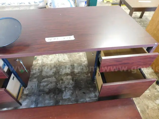 Large Desk and Small Table