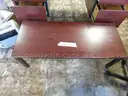 Large Desk and Small Table