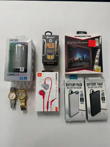 Lot of various electronic items