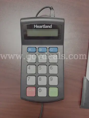 Heatland Mosaic Point of Sale Keypad/scanners