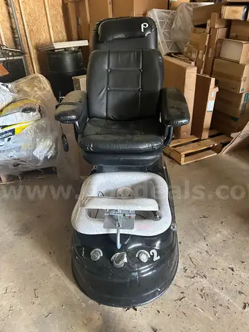 Lot of 2 The Pibbs PS74 Granito Pedicure Spa Chairs