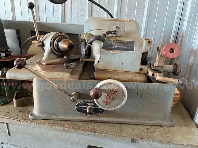 Lot of 2 Sioux Electric Valve Face Grinding Machines
