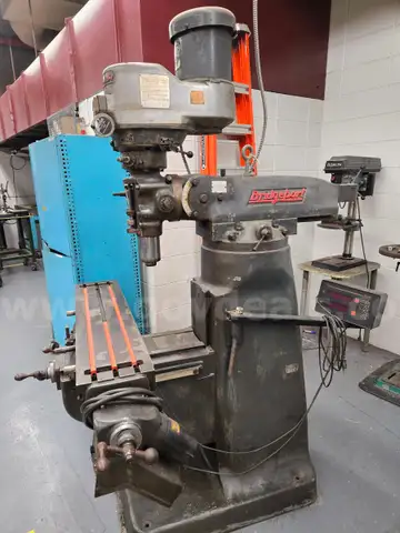 9&#x22; x 49&#x22; Knee Milling Machine