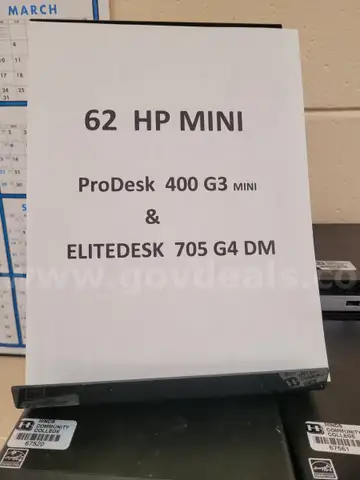 62 Hewlett Packard Minis