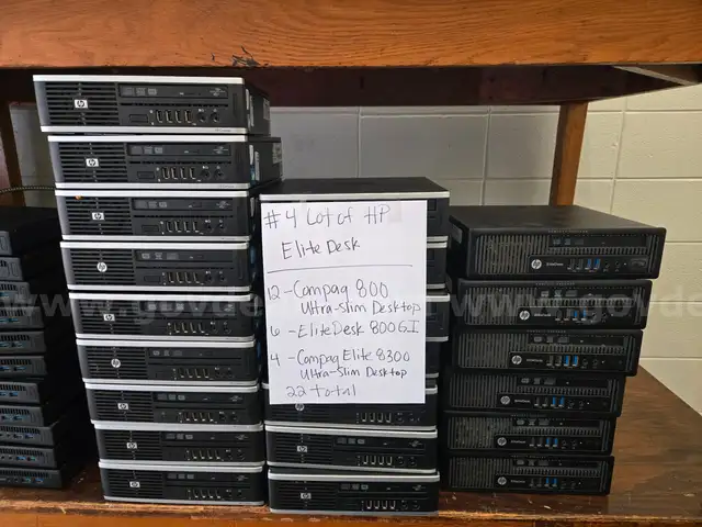 Lot of 22 EliteDesk HP