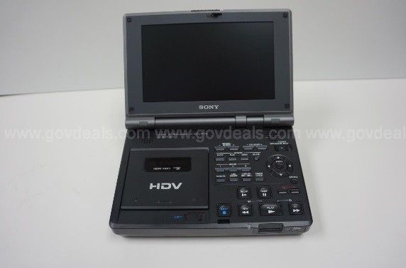 Sony GV-HD700/1 Digital HD Videocassette Recorder | GovDeals