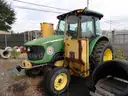 John Deere Tractor with Side Mower