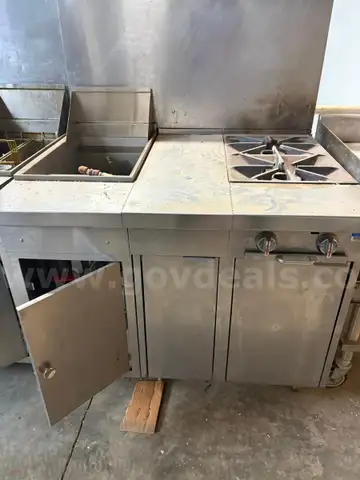 Fryer with Side Burners # 2