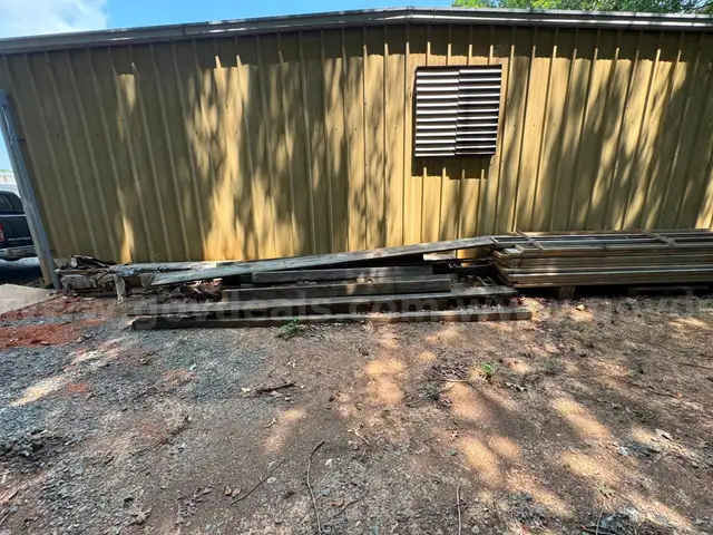Lot of Bleacher Seating and Miscellaneous Lumber