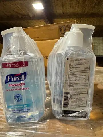 ONE (1) pallet of Purell Advanced Hand Sanitizer Refreshing Gel