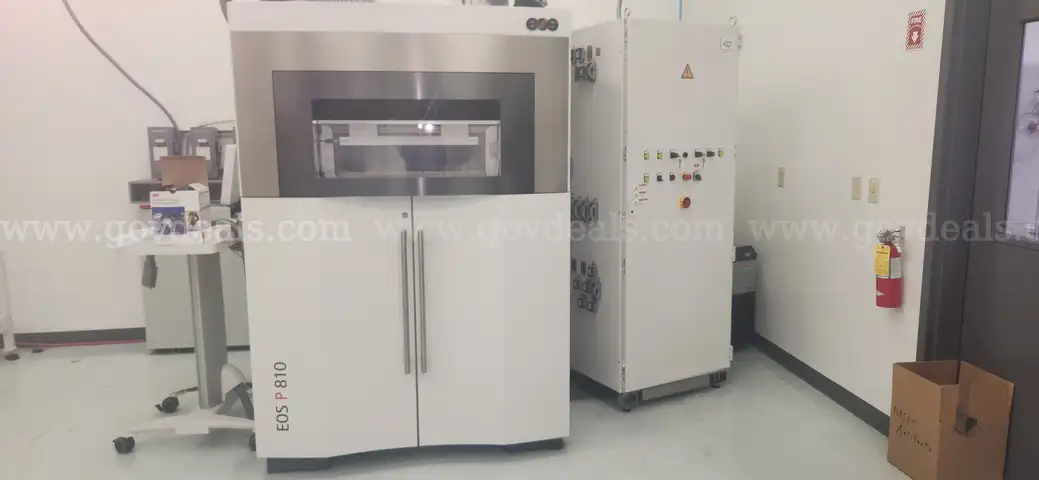 EOS P810 Laser Sintering 3D Printer