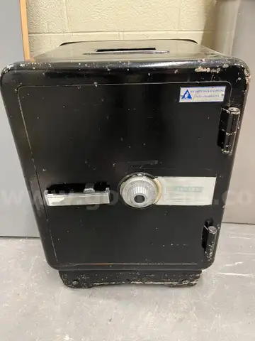 Office Safe with Drop Slot