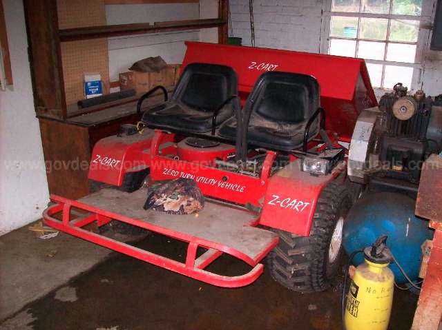 Z-Cart Zero Turn Utility Cart | GovDeals