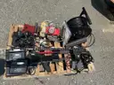 Breaching System. Gas Concrete core drill and inspection cameras