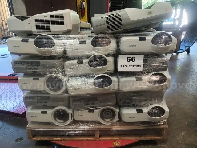Epson Projectors (Lot of 66)