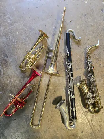 Brass &#x26; Woodwind Instrument Lot