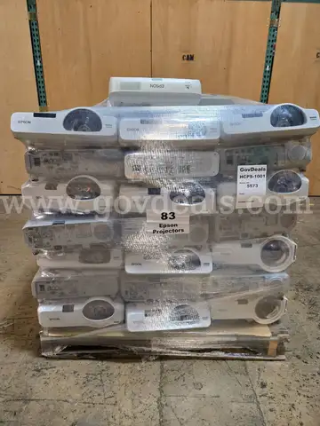 Epson Projectors (Lot of 83)