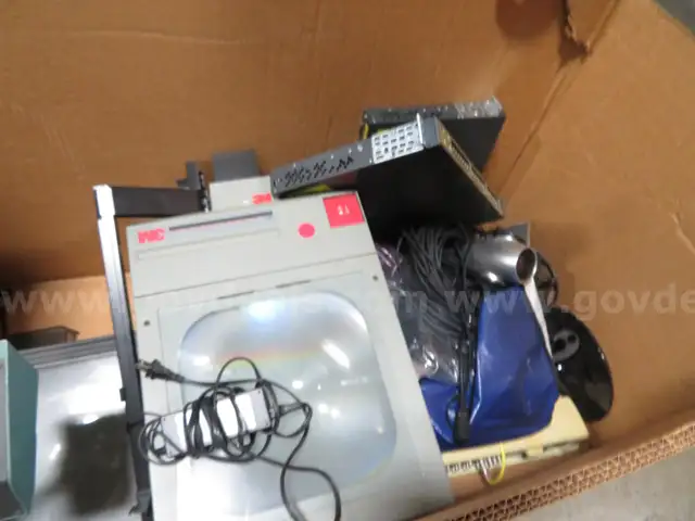 Lot of overhead projectors