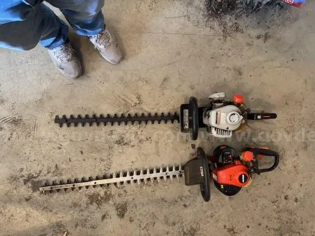 Echo Hedge Trimmer HC-185 and Stihl Hedge Trimmer