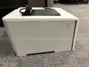 HP Color Laser Jet Pro M452dn printer and 4 like-new toner cartridges