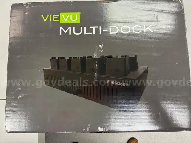 VIEVU brand Multi-Dock for 10 LE4/LE4 Mini Body Cameras, new-in-box