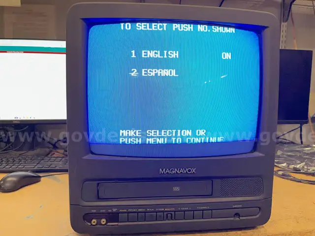 Magnavox TC/VCR Combo (1996)