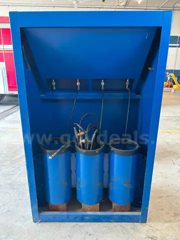 MAKO AC105 E3 Air Compressor, 5000psi,  60Hz, 3 phase, 208 volts, 7 1/2 HP, 687 hours