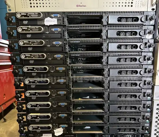 Lot of 10 Dell PowerEdge 1950 (EMU01) Servers